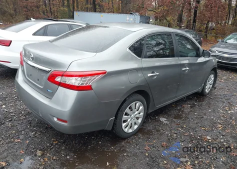 2013 Nissan Sentra S z USA, uszkodzony, nr VIN 3N1AB7APXDL793967